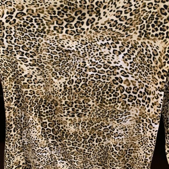 NWOT - Jones New York Leopard print top - Size small - Picture 3 of 3